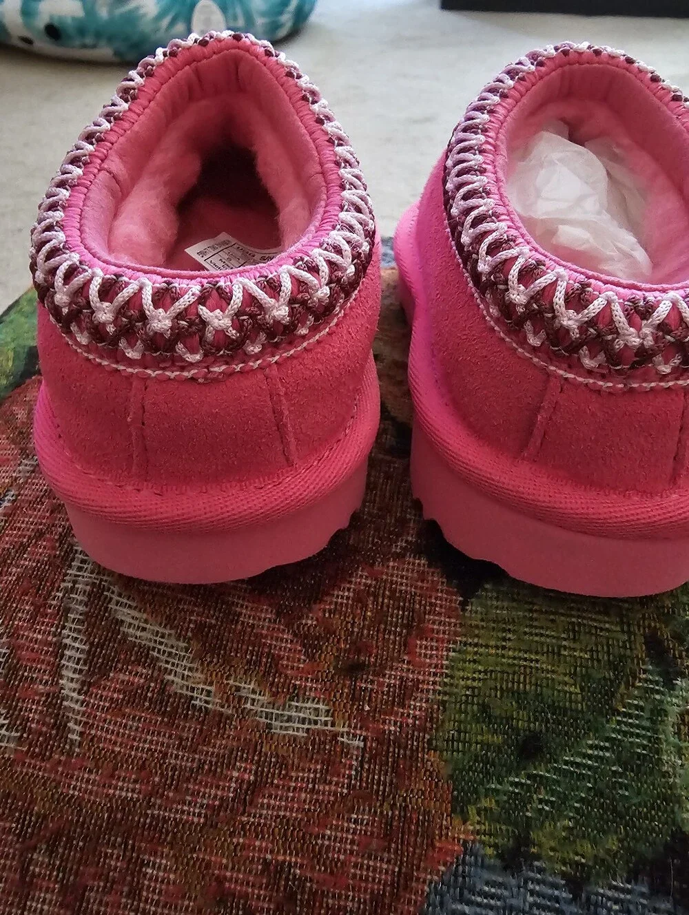 UGG plush slippers